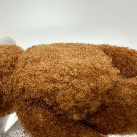 LOUIS VUITTON Porte Cles LV Teddy Bear Bag Charm Key Holder mohair Brown - Picture 9 of 12